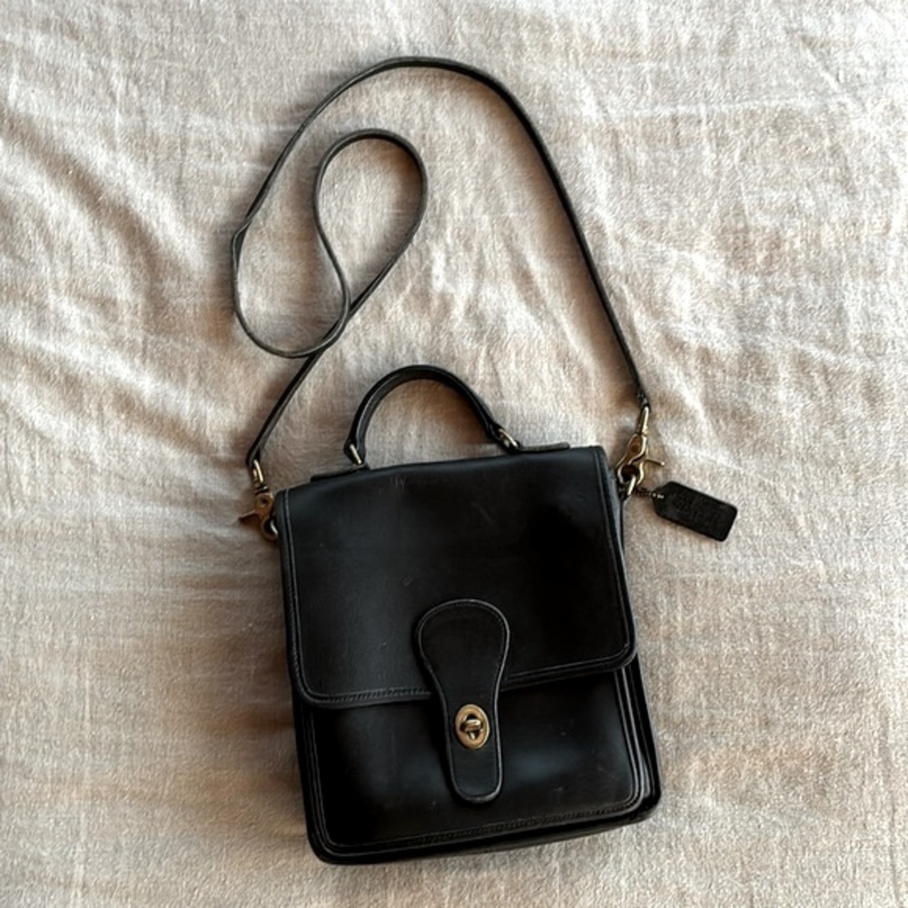 Vintage Coach Classic Leather Crossbody